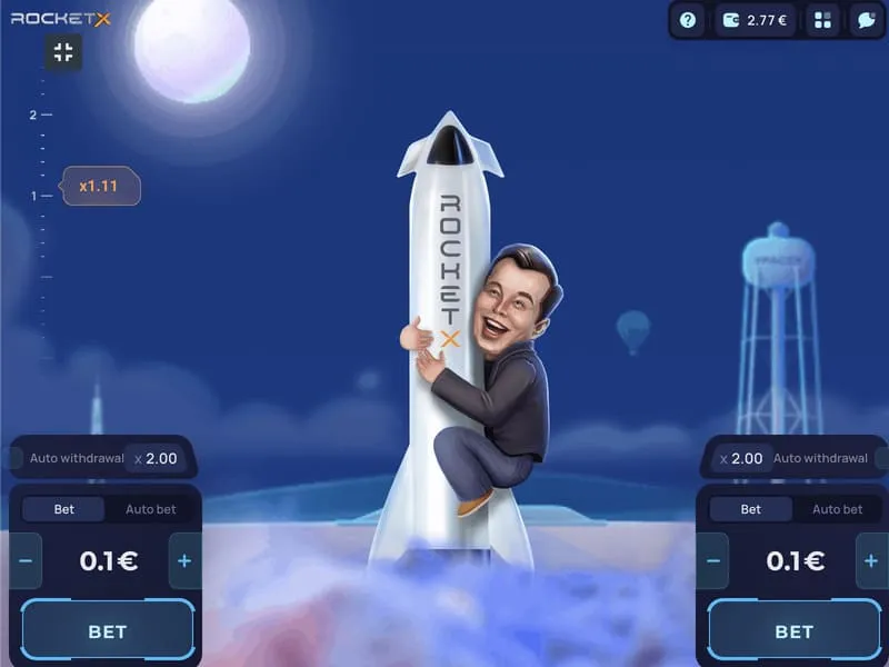 Rocket X Crash Game